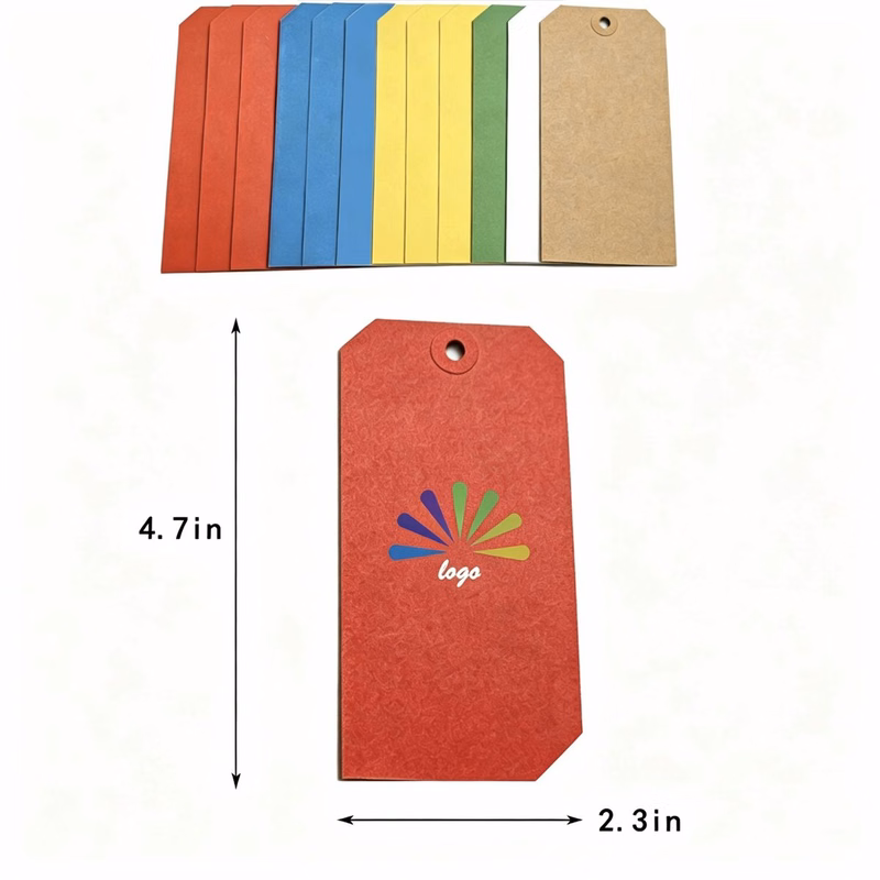 Full Color Custom Paper Label Tag