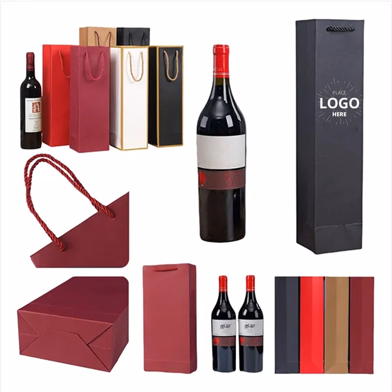 Elegant Wine Bottle Gift Bag