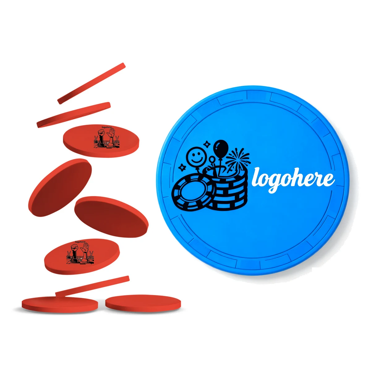 MOQ 100 Premium Ceramic Casino Poker Chips 1