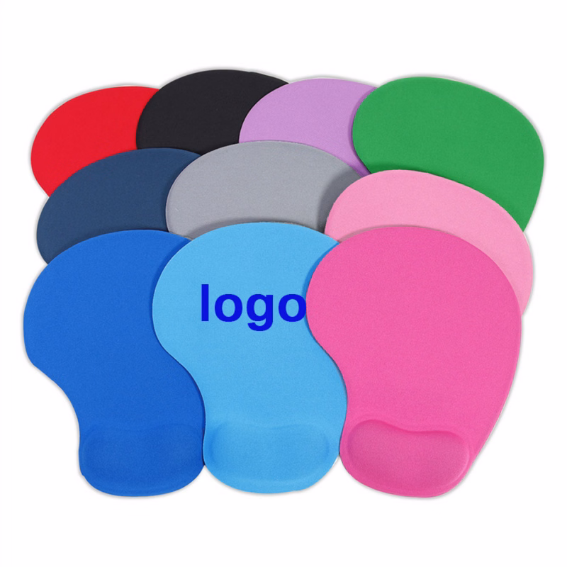 Comfort Support Silicone Mouse Pad With Wrist Cushion