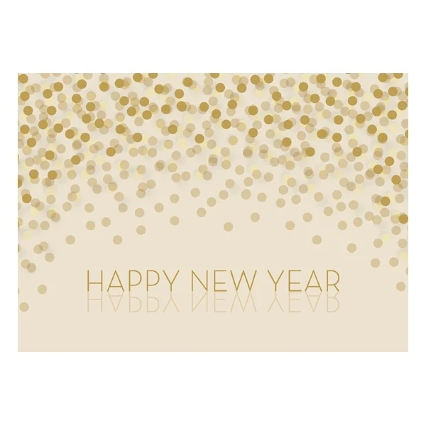 Champagne Wishes Happy New Year Card 1
