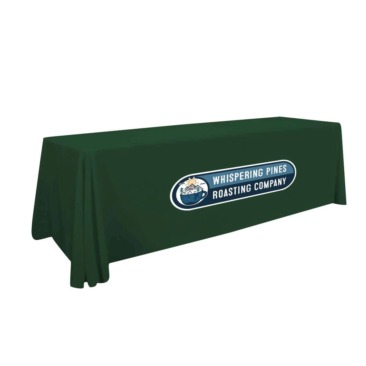 8' Stain Resistant Pro 3-Sided Throw Full-Color Imprint 1