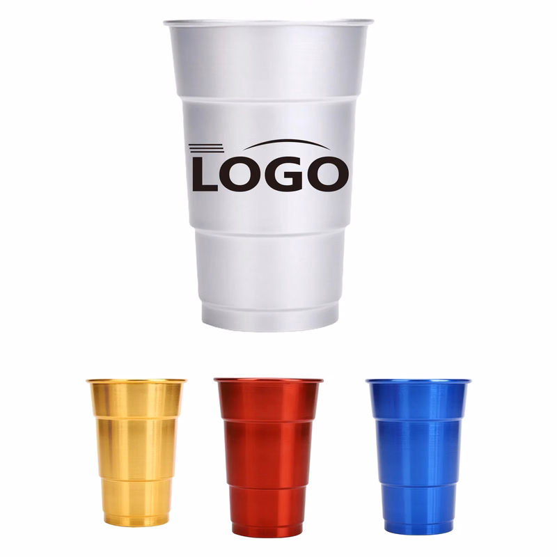 16OZ Aluminum Cups MOQ 50PCS