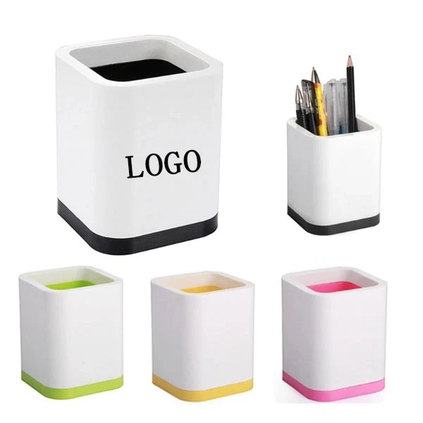 Plastic Removable Desk Pen Holder 1
