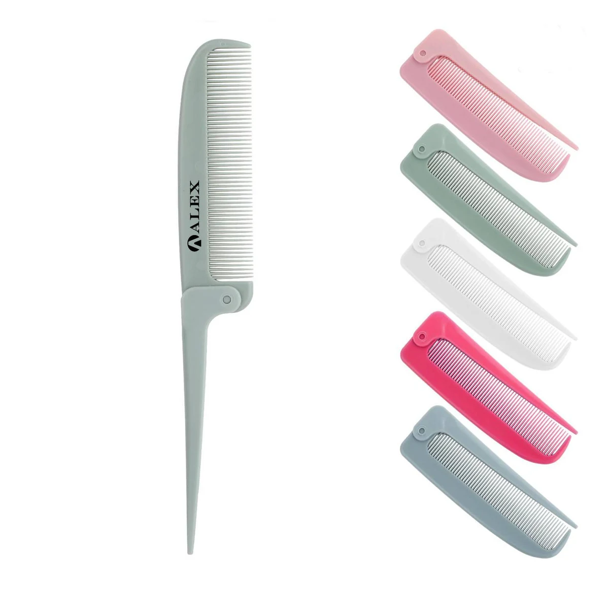 Compact Portable Foldable Pocket Hair Comb 1