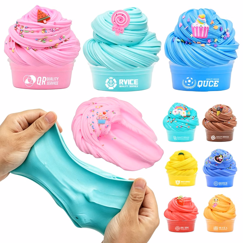 Colorful Stretchy Slime Fidget Toy