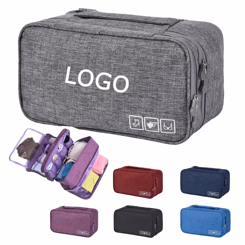 Portable Travel Underwear Storage Bag