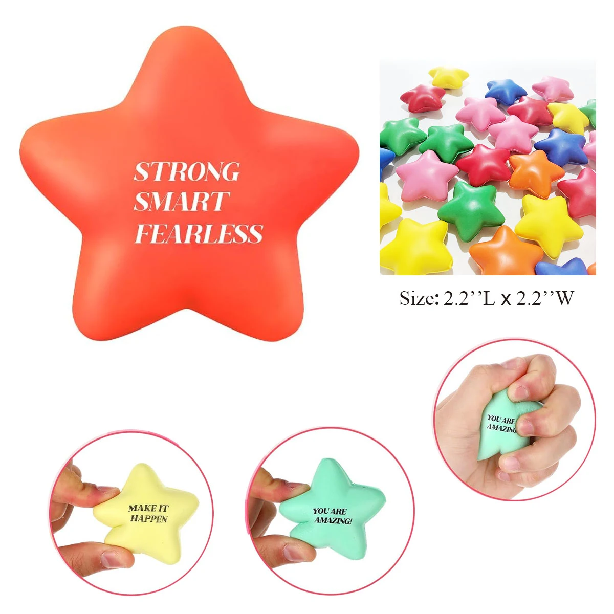 PU Foam Anti-Stress Ball-Star 1
