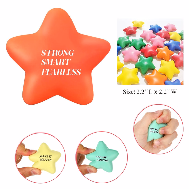 PU Foam Anti-Stress Ball-Star