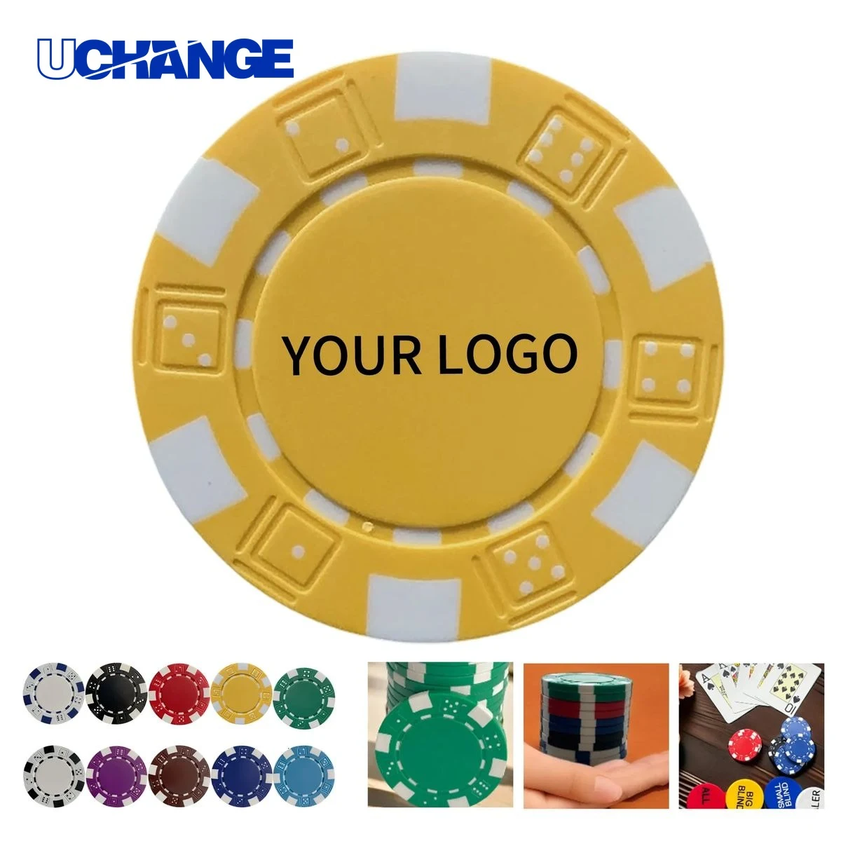 Professional Poker Chip Game Piece 1