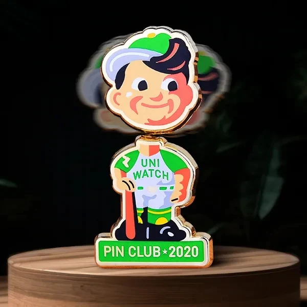 Bobblehead Pin 1