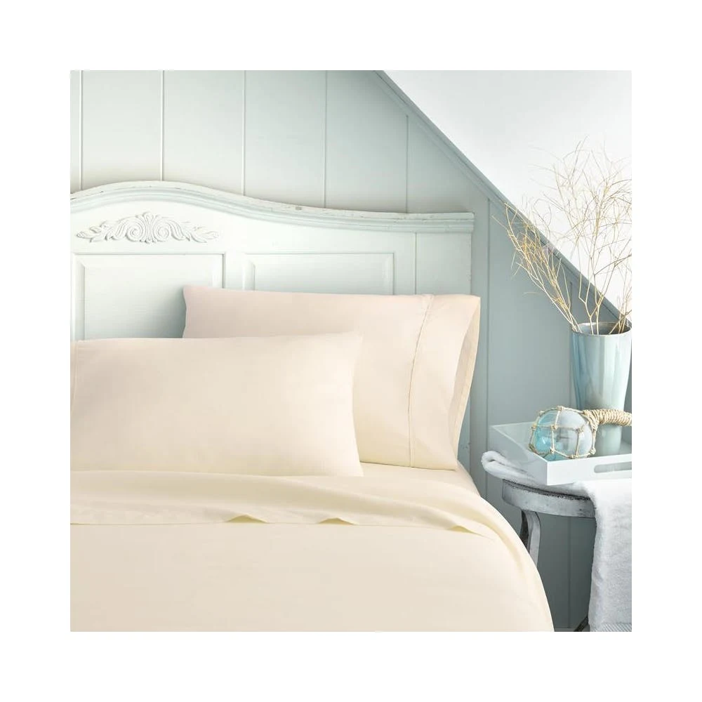 Double-Brushed Sheet Sets - Ivory Full 4 Piece 1