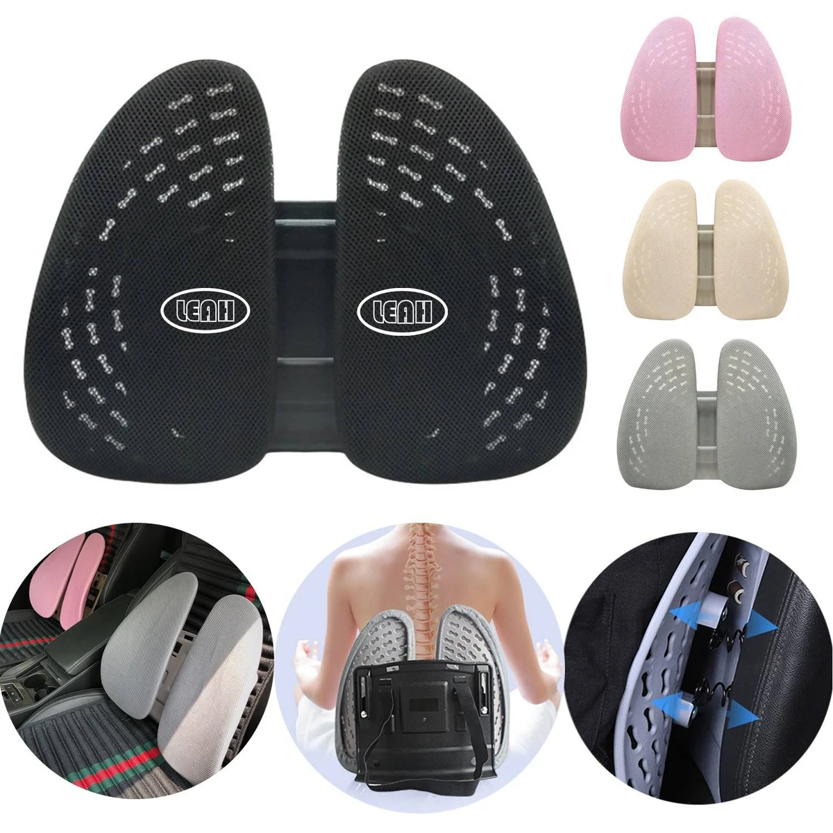 Car Seat Lumbar Support Cushion 1