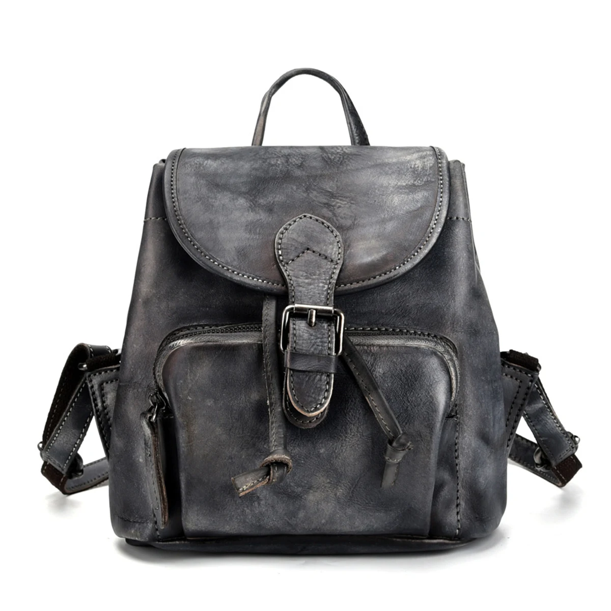 Gray Retro Waterproof Outdoor Backpack 1