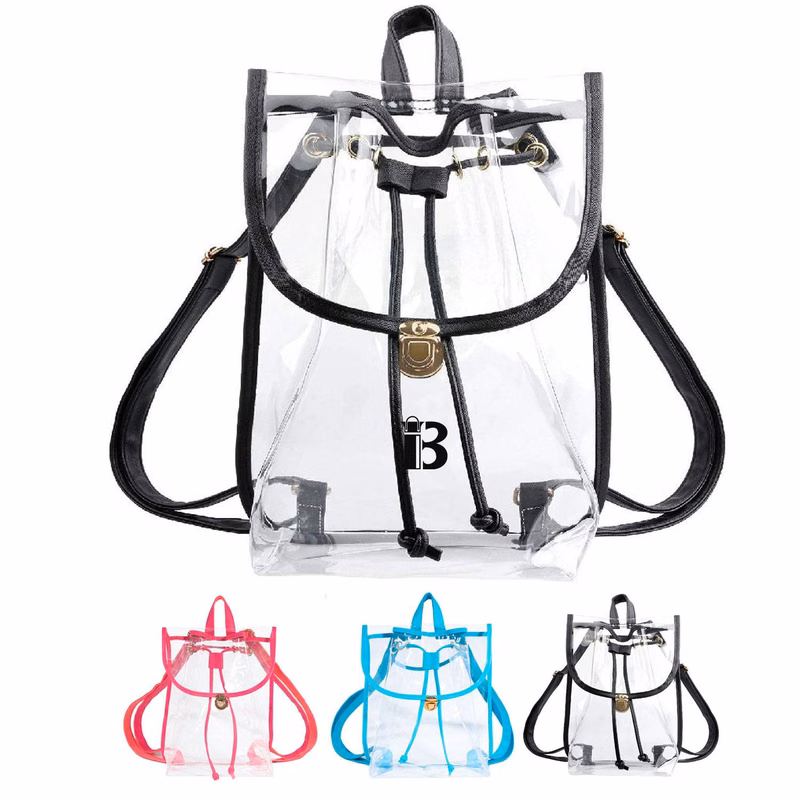 Heavy Duty PVC Drawstring Backpack