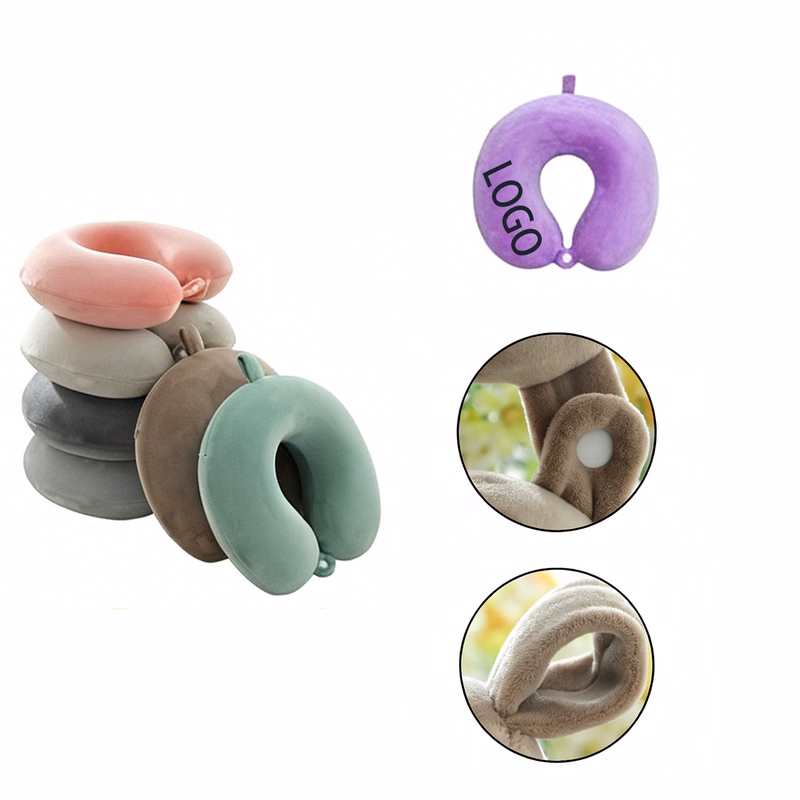 MOQ 10 Travel Memory Foam U Neck Pillow