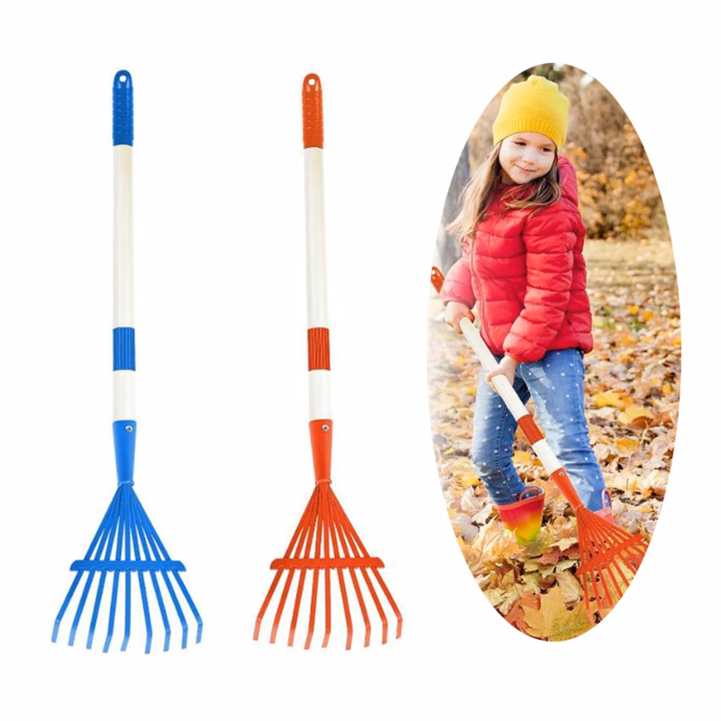 Detachable Plastic Garden Leaf Rake