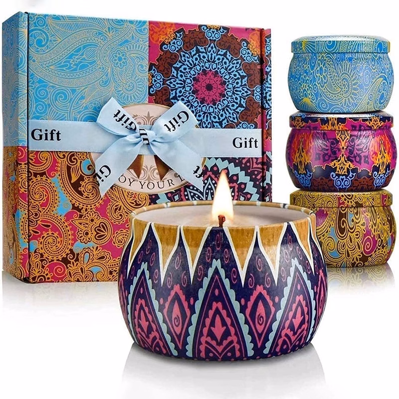 4 Pack Gift Set Scented Candles