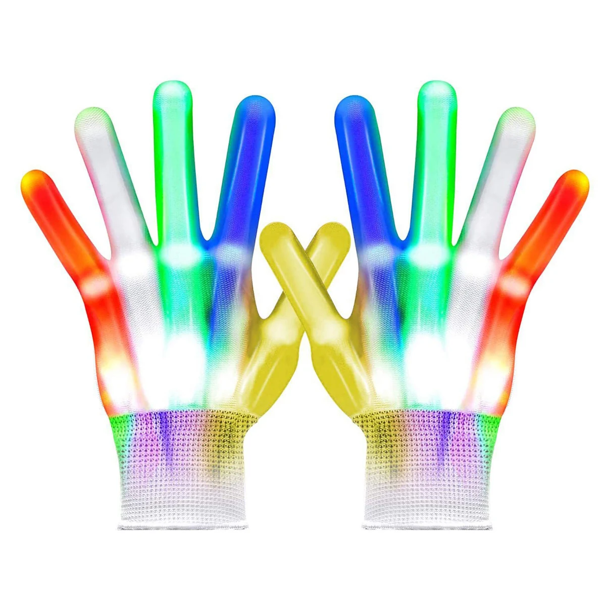 Fingers LED Glow Gloves 1