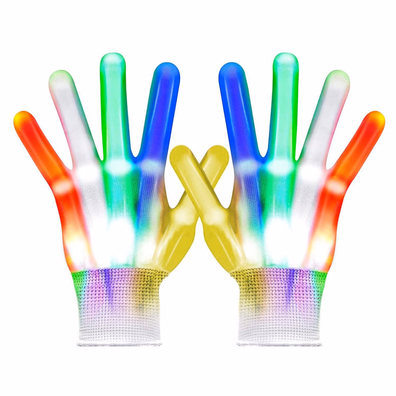 Fingers LED Glow Gloves