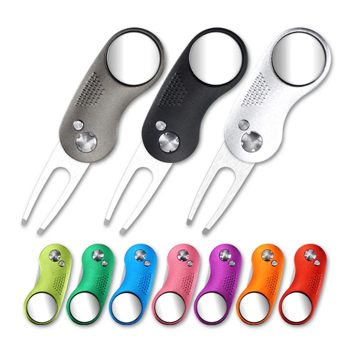 Foldable Golf Divot Tool 1