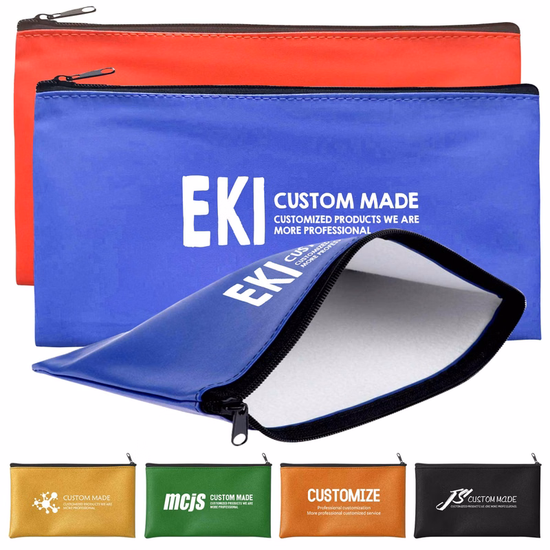 Bank Deposit Cash and Coin Bag