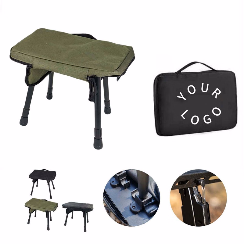 Compact Steel Folding Stool for Outdoor Activities