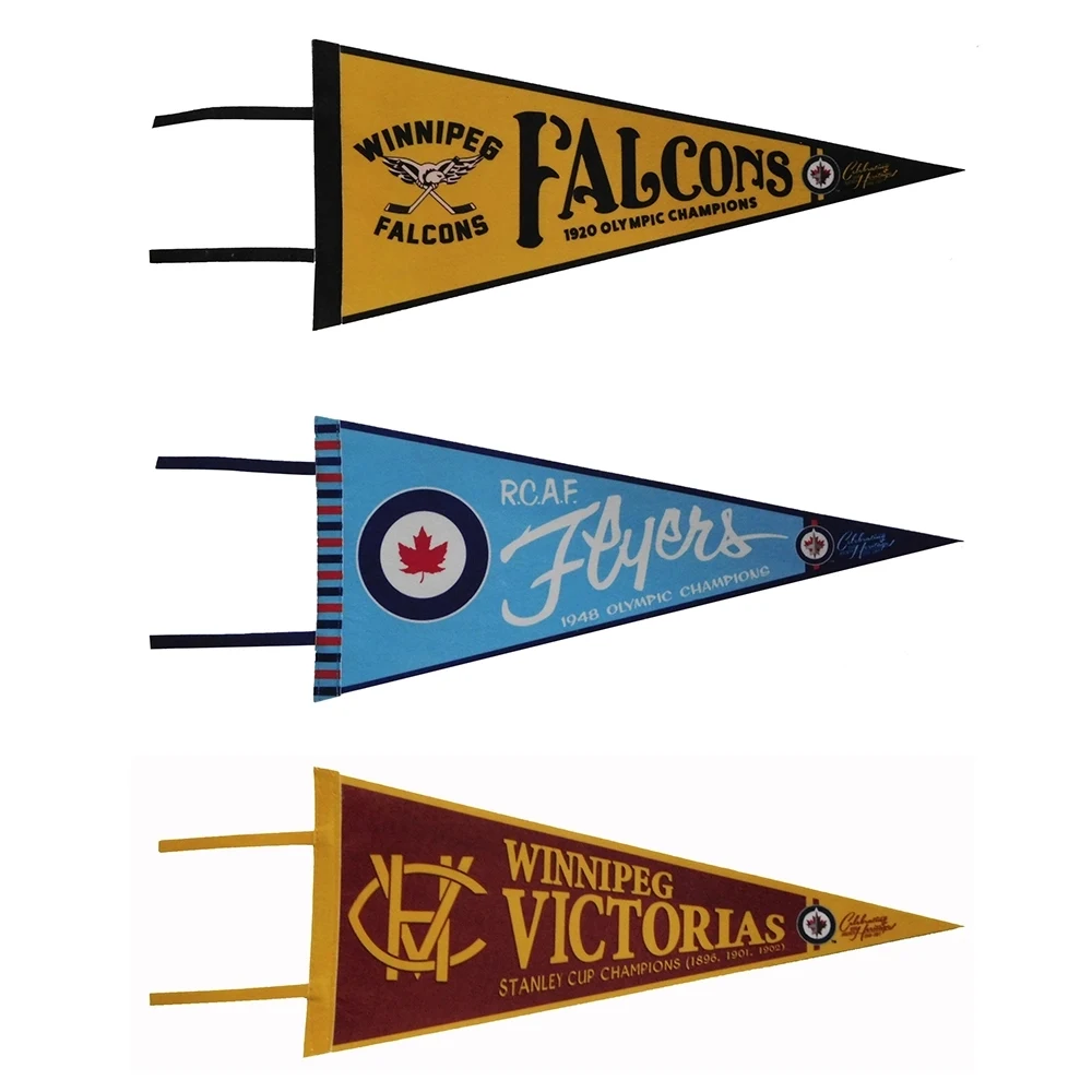 8" x 18" Custom Felt Pennant 1