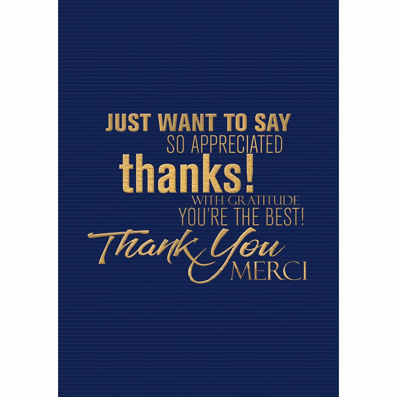 Above & Beyond Thank You Cards