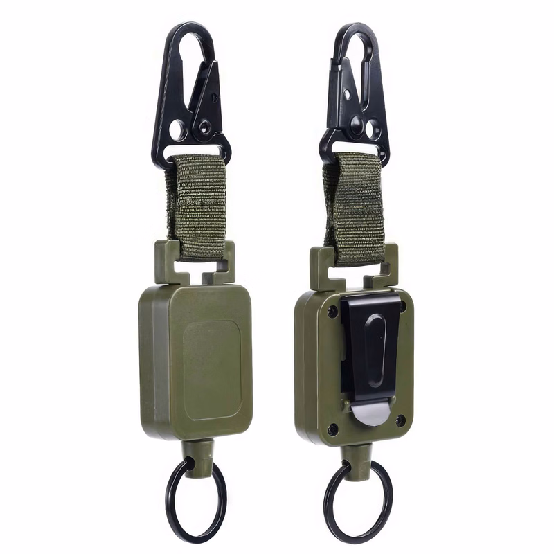 Retractable Carabiner Keychain For Men Women