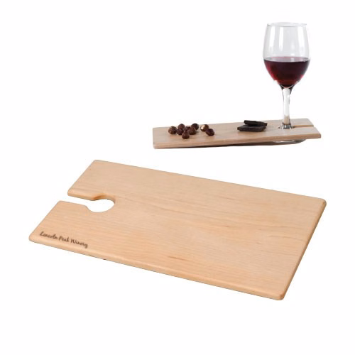 Appetizer cherry wood Wine Board