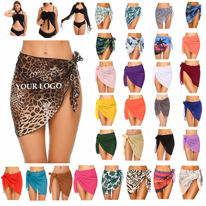 Omen Swimwear Printed Cover Up Beach Sarong