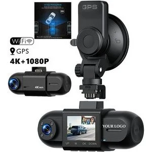 Touchscreen 4K+1080P Dashcam 1