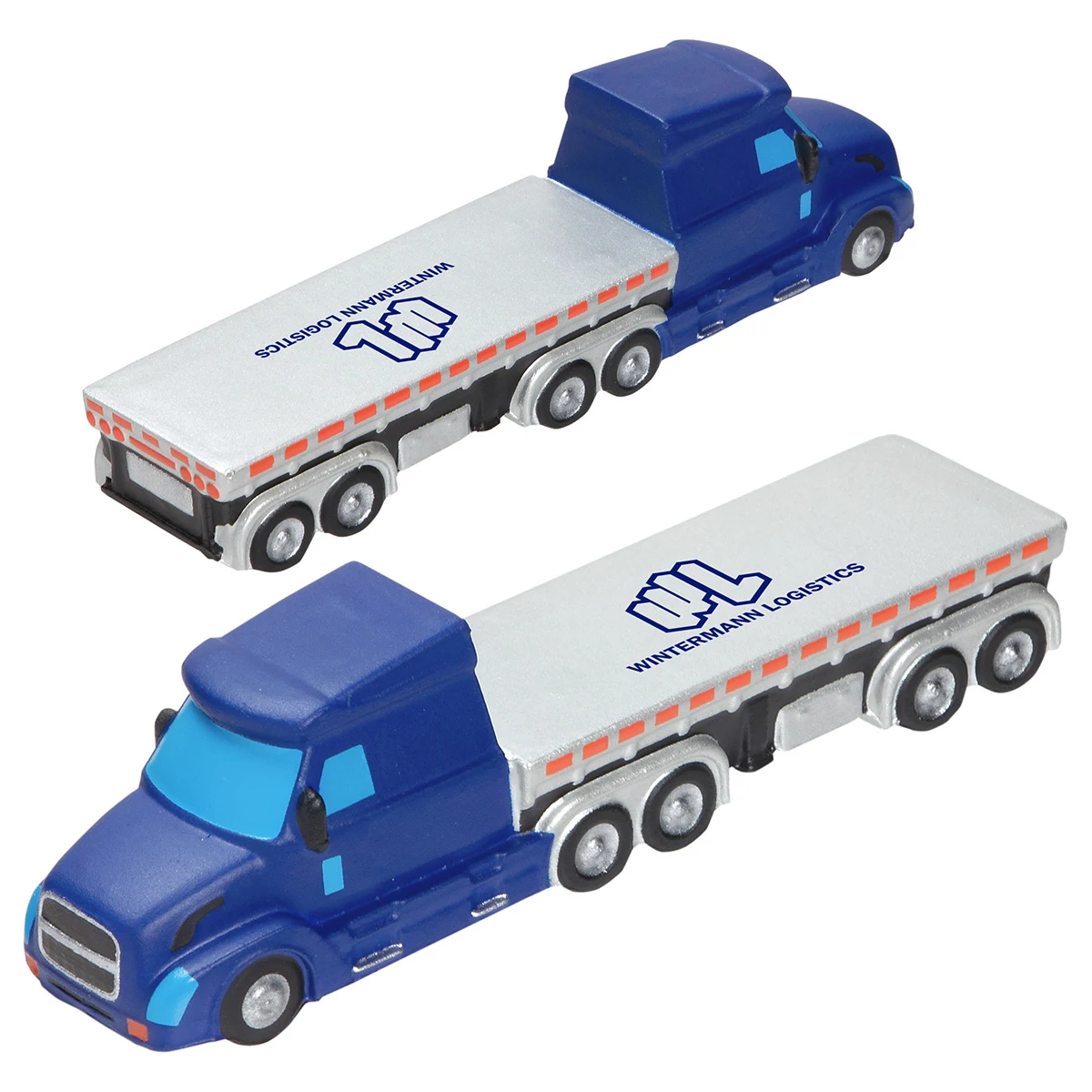 Semi Flatbed Truck Stress Reliever 1