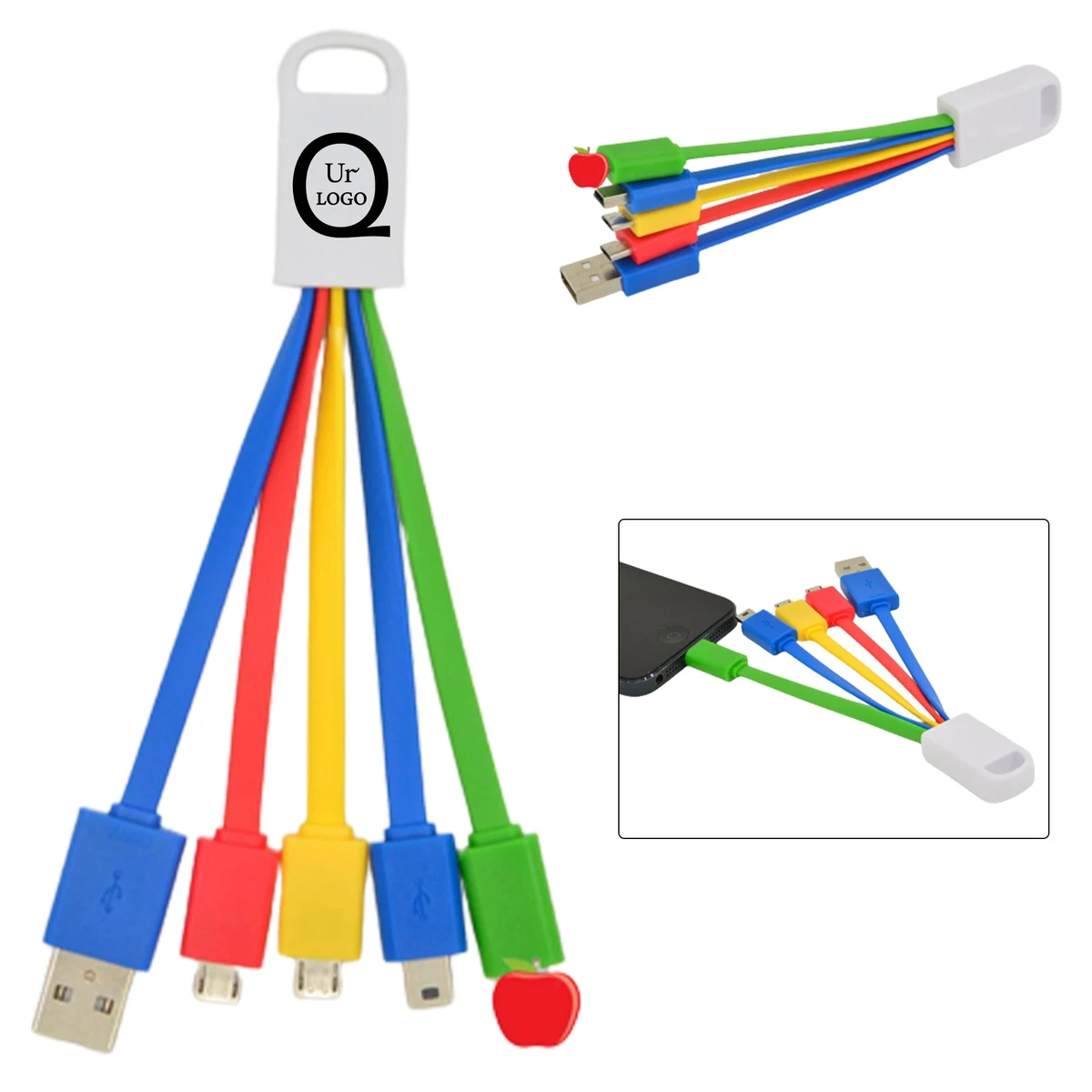 4-In-1 Snap Data Charging Cable 1