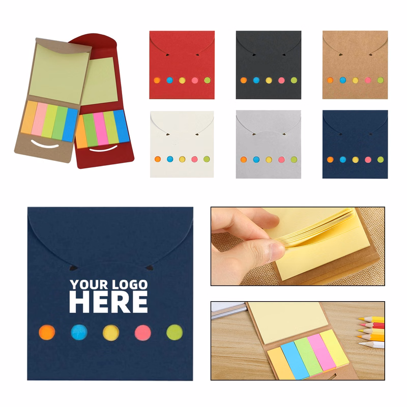 Kraft Combination Sticky Notes