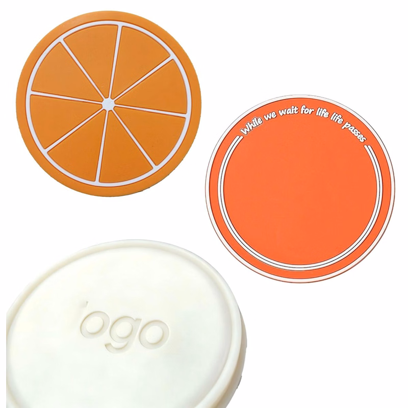 PVC Molded Coffee Coaster