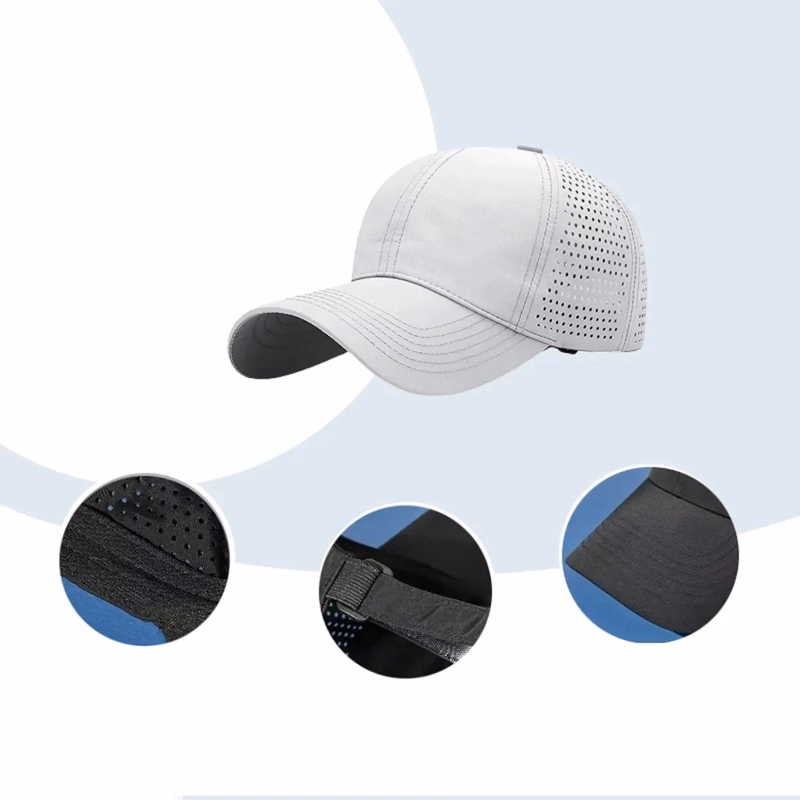 Quick-Dry Perforated Sports Baseball Cap