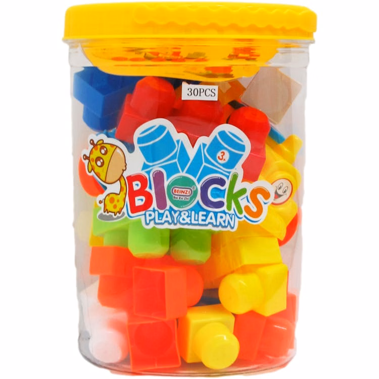 Educational Building Blocks Set 30-Piece