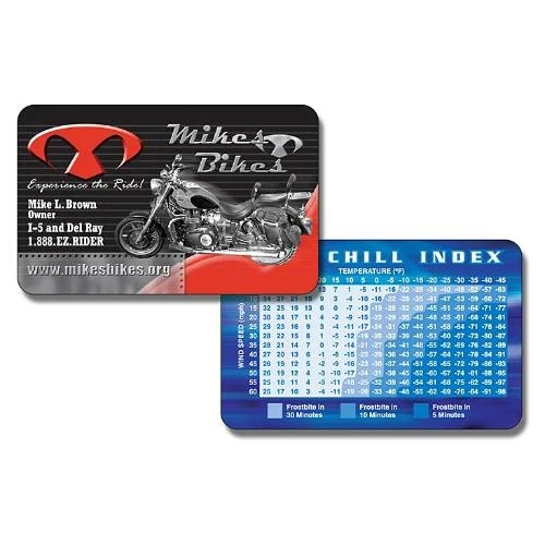 UV Inhibiting Laminate Plastic Petite Wallet Card - 3.375x2.125 - 13 pt. 1