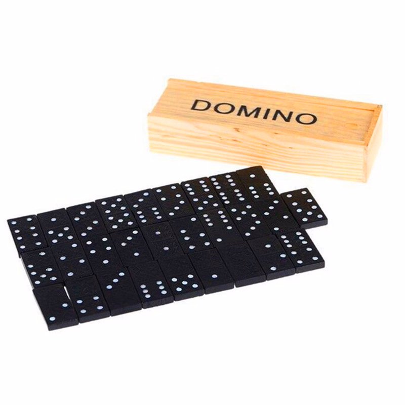 Wooden Domino Educational Board Game Teaching Aids