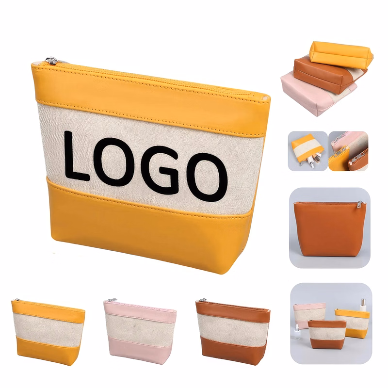 Travel Makeup Organizer Pouch & Cosmetic Toiletry Bag