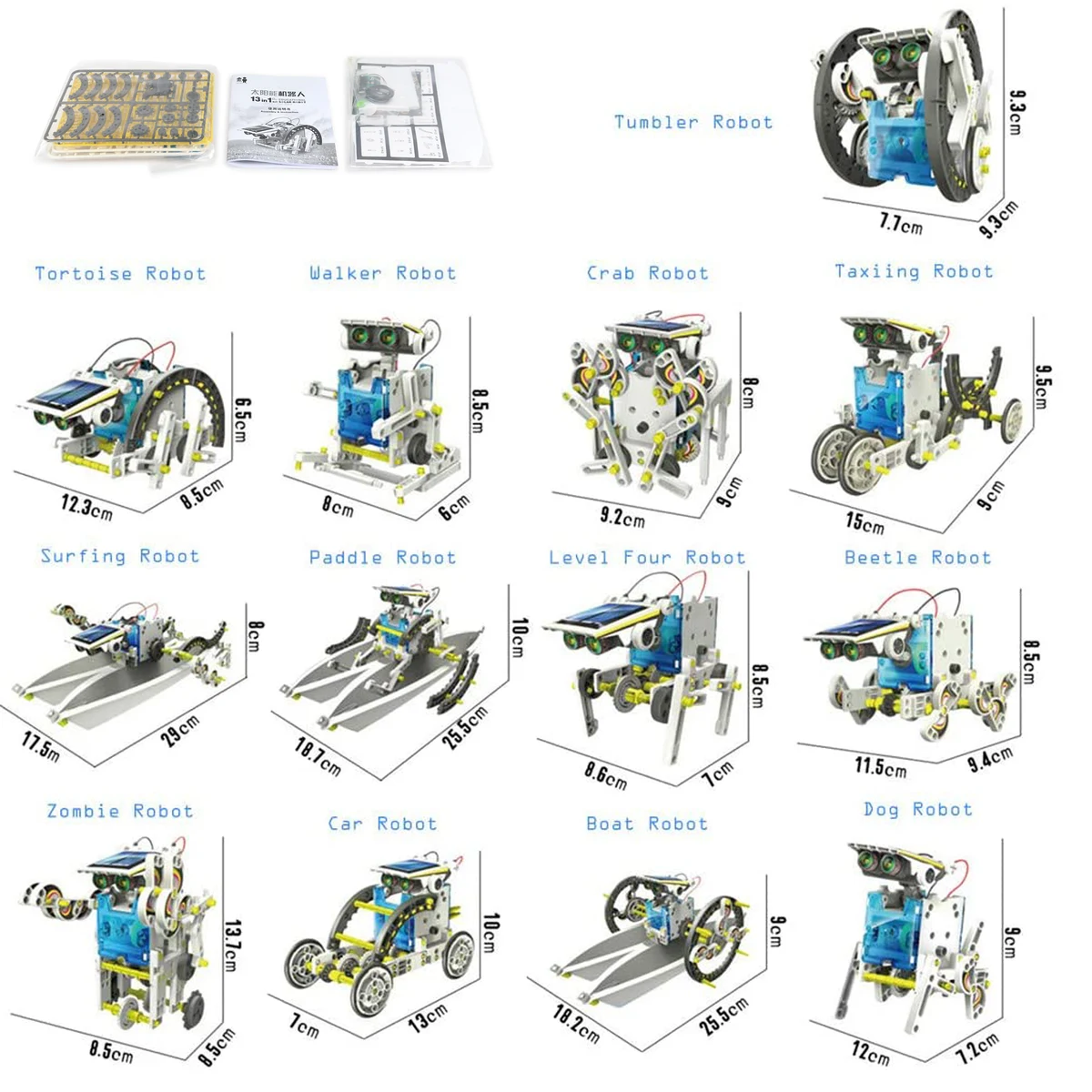 13 in 1 Robot Kit 1