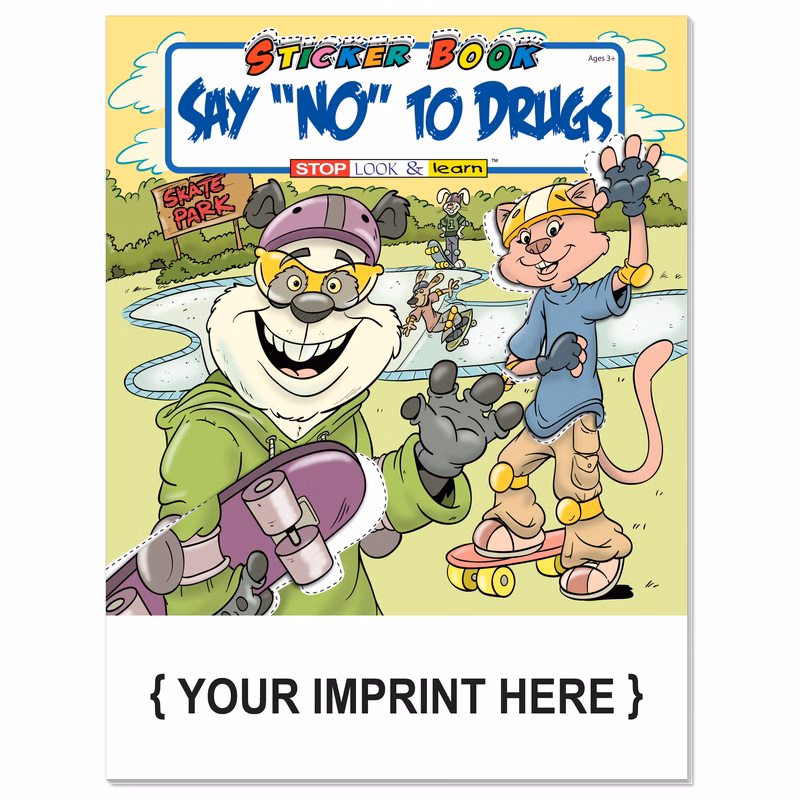 STICKER BOOK - Say "NO" To Drugs Sticker Book
