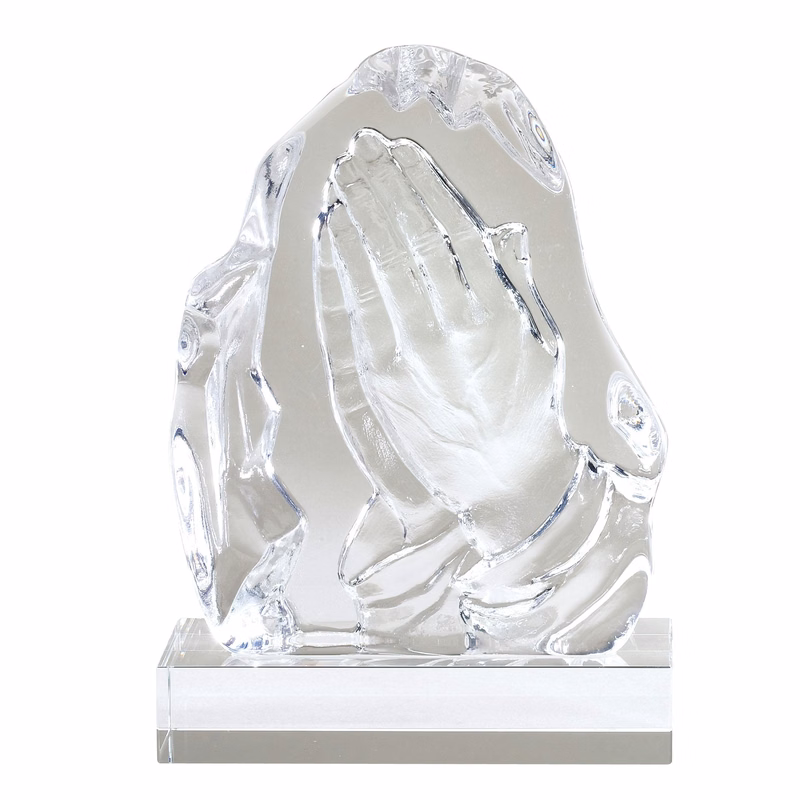 Crystal Praying Hands