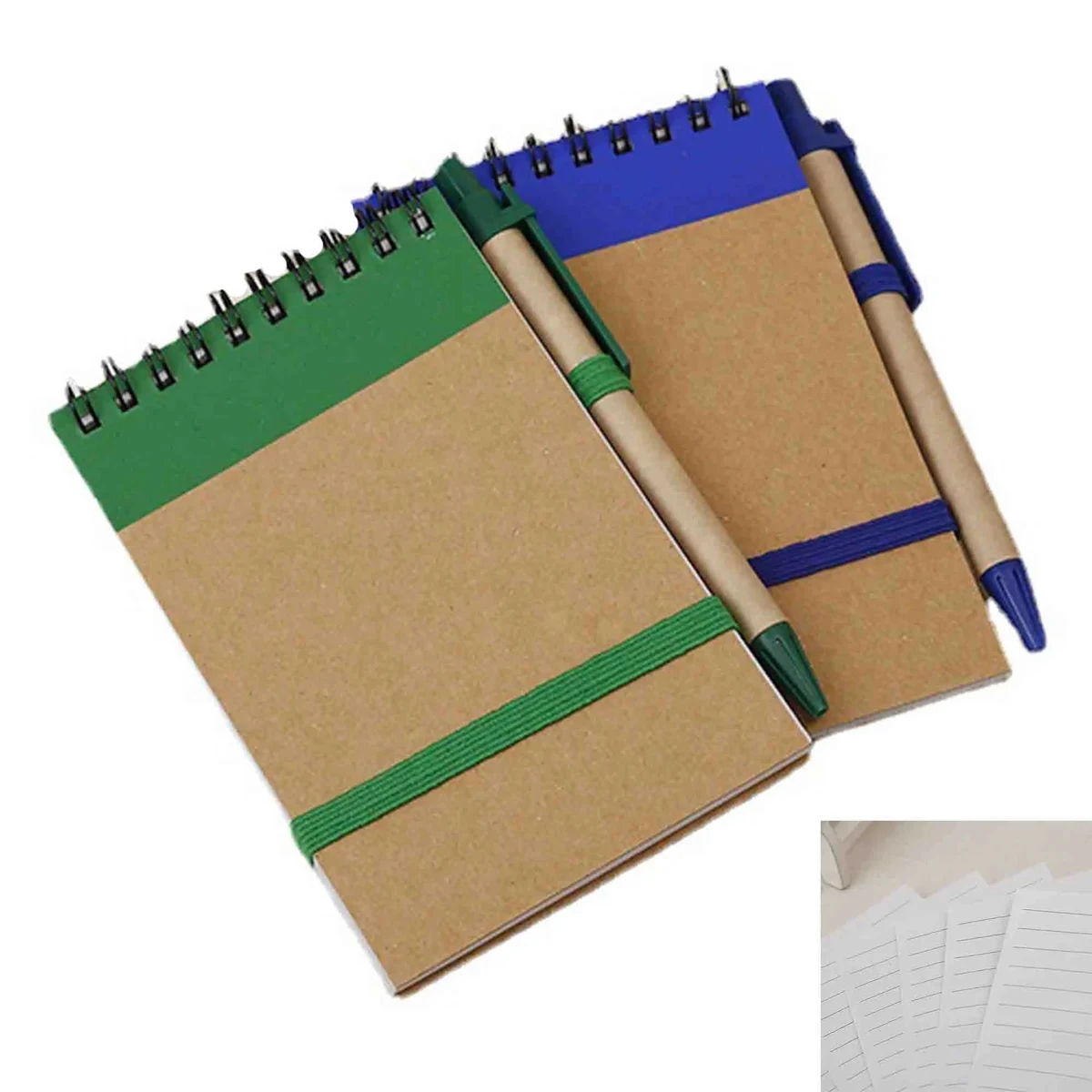 Spiral Notebook Jotter With Pen 1