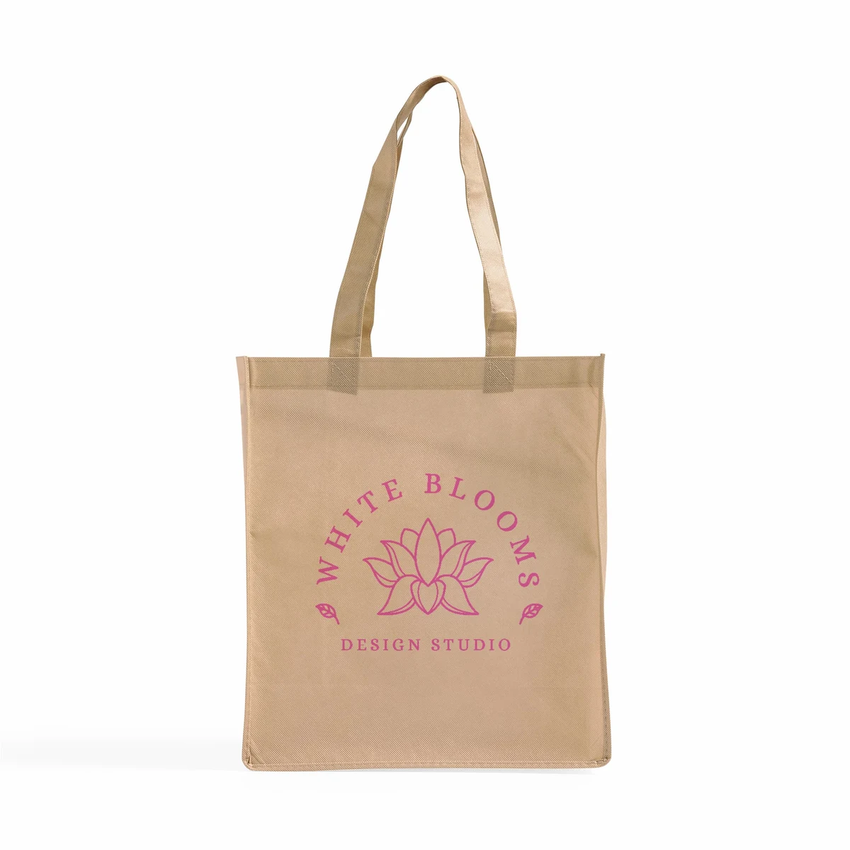 Medium Square Non-Woven Tote Bag 1