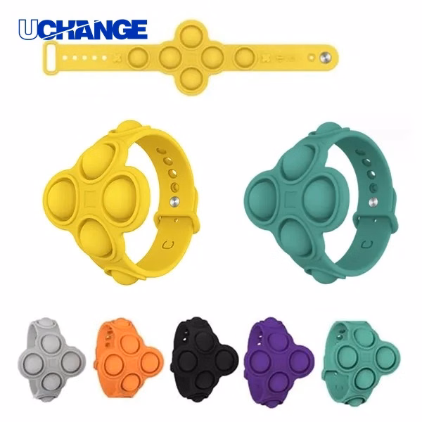 Stress Relief Wristband Fidget Toy Wearable Sensory Accessory for Daily Use