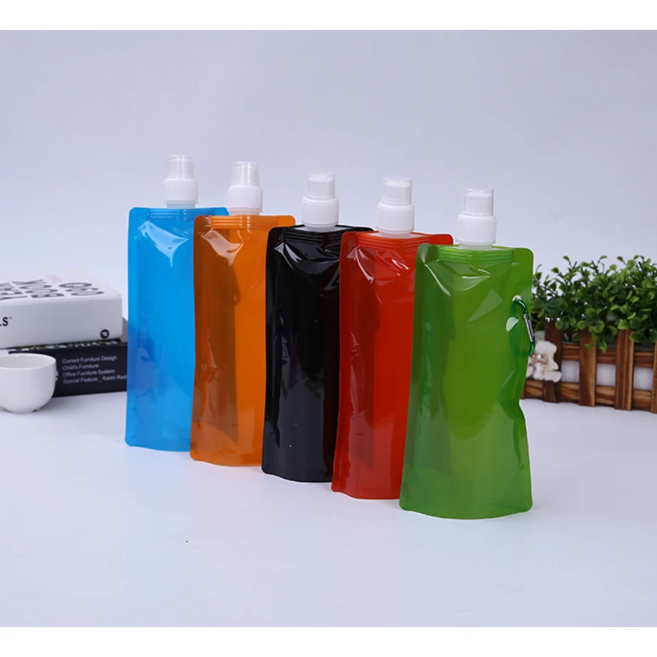 480ml(16oz) collapsible water bag 1