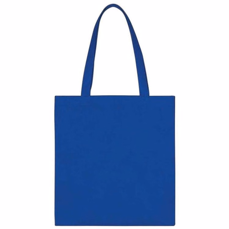 Recycled Shopping Tote - Royal Blue Non-Woven